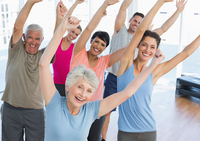физические упражнения для пожилых людей